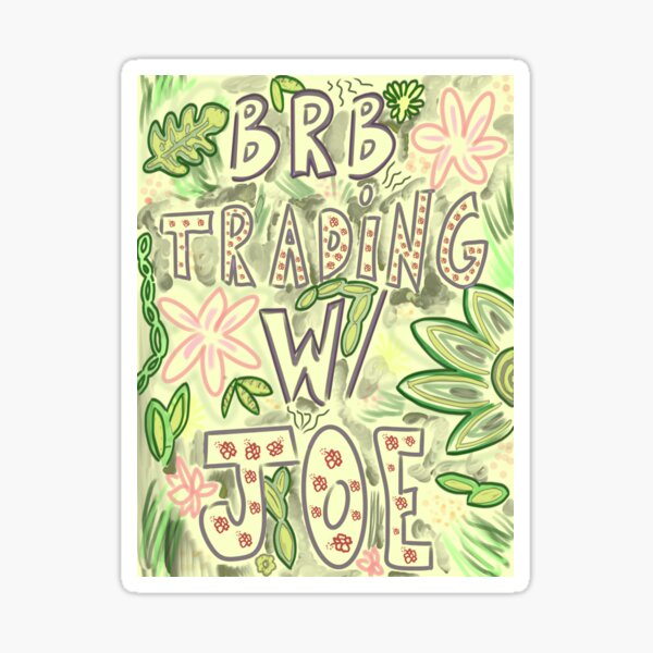 Trader Joes Sign Sticker