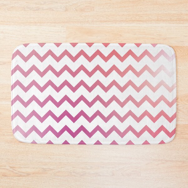 Item preview, Chevron Stripes Pretty in Pink Gradient designed and sold by murialbezanson.