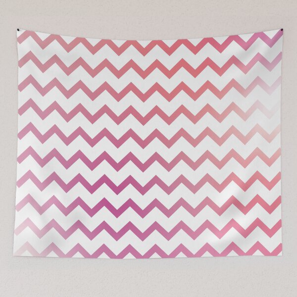 Item preview, Chevron Stripes Pretty in Pink Gradient designed and sold by murialbezanson.