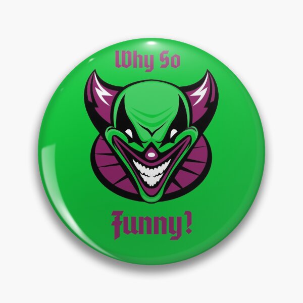 Item preview, Why So Funny Evil Clown designed and sold by UGPiggy.