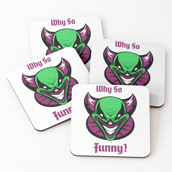 Item preview, Why So Funny Evil Clown designed and sold by UGPiggy.