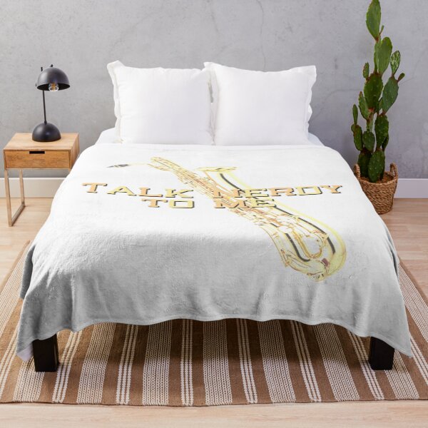Item preview, Talk Nerdy To Me - Baritone Saxophone designed and sold by BandMomDesigns.