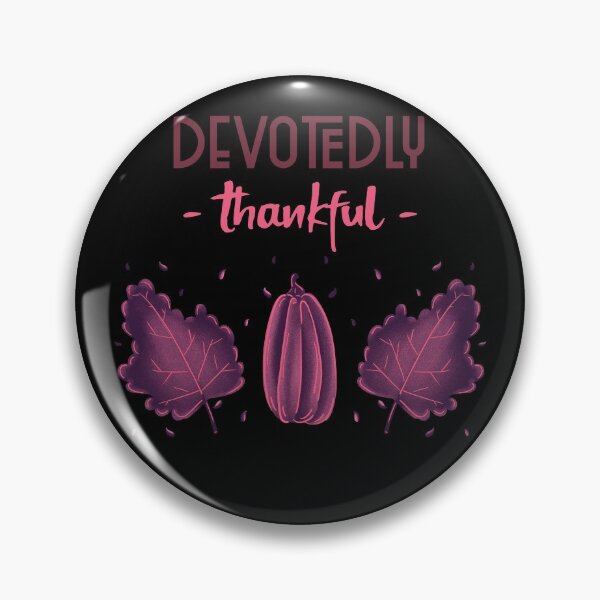 Item preview, Thanksgiving Devotedly Thankful Autumn Fall  designed and sold by RGVDesigns.