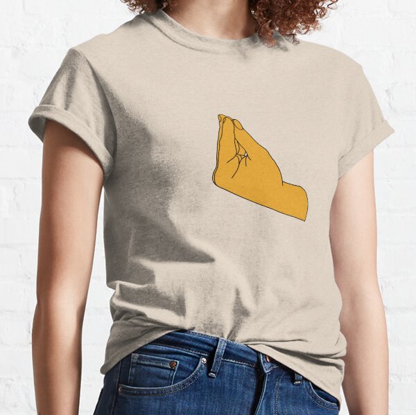 Italian Hand - Mustard Classic T-Shirt