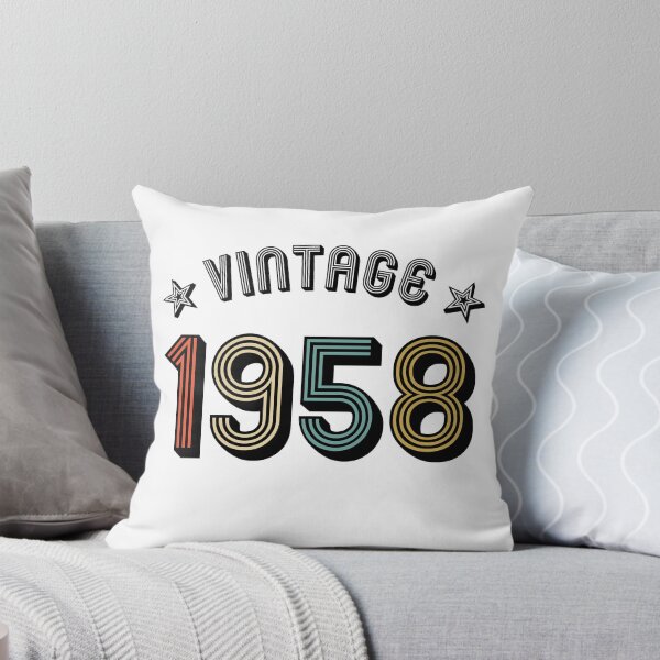 Item preview, 1958 vintage retro vintage year of birth birthday designed and sold by GeogDesigns.