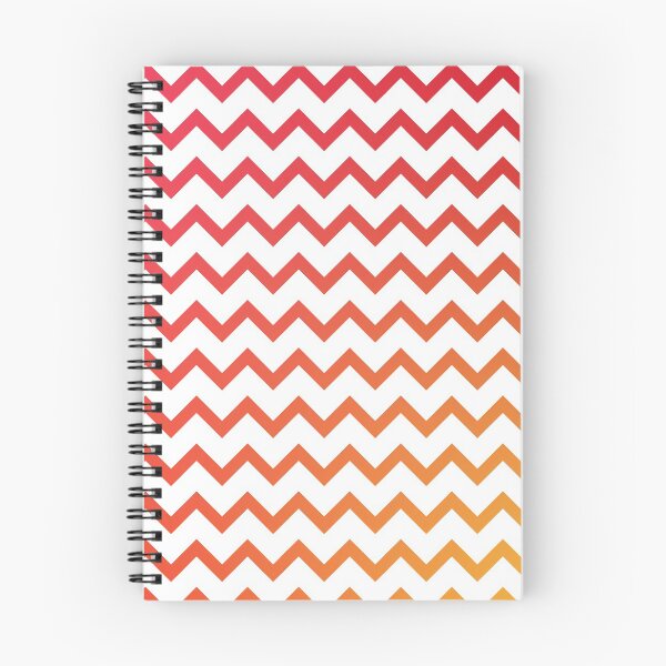 Item preview, Chevron Stripes Warm Red Orange and Yellow Gradient designed and sold by murialbezanson.