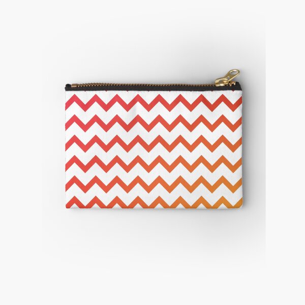 Item preview, Chevron Stripes Warm Red Orange and Yellow Gradient designed and sold by murialbezanson.