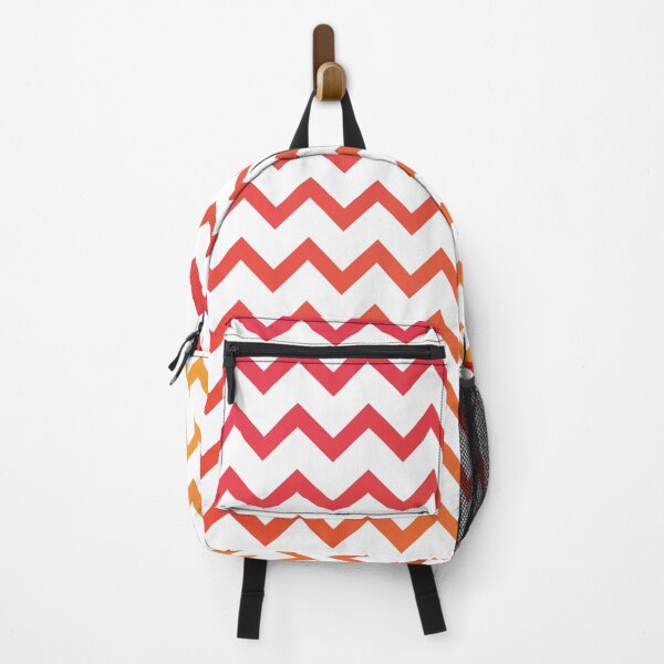 Item preview, Chevron Stripes Warm Red Orange and Yellow Gradient designed and sold by murialbezanson.