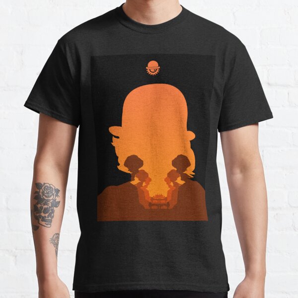 Camiseta naranja 2025 mecanica calavera