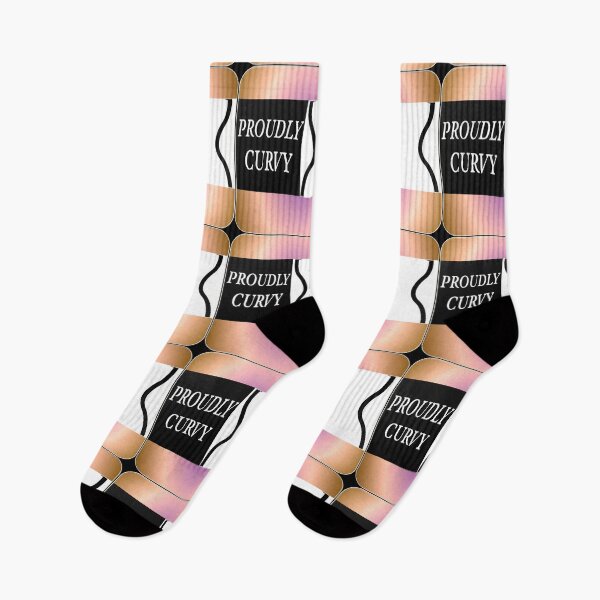 Item preview,  Quote-Proudly Curvy and proud of it designed and sold by Vicky Rodden.