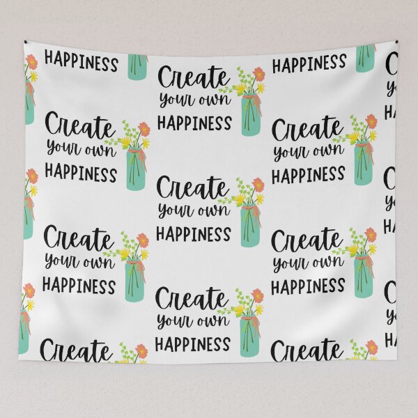 Item preview, Create Your Own Happiness designed and sold by EverythingCore.