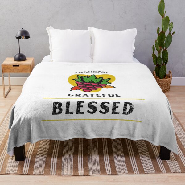 Item preview, Happy Thanksgiving Thankful Grateful Blessed designed and sold by RGVDesigns.
