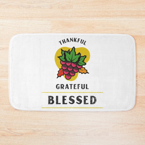 Item preview, Happy Thanksgiving Thankful Grateful Blessed designed and sold by RGVDesigns.