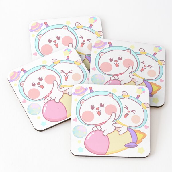 Item preview, Puffy Bear&Rabbit : Space designed and sold by TuaGomShop.