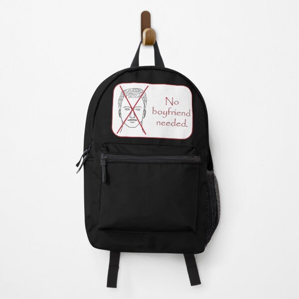 Item preview, No boyfriend needed notice. designed and sold by Jurie Maree.