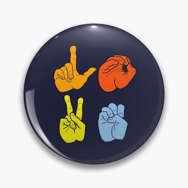 Item preview, LOVE in ASL (American Sign Language) designed and sold by BatemanBranding.