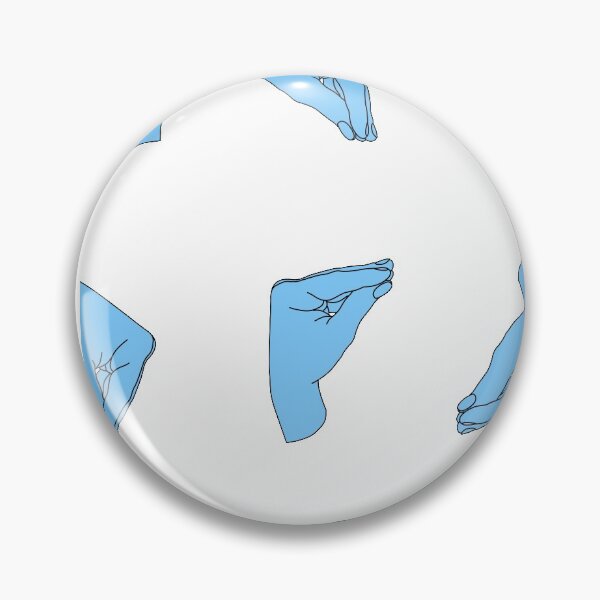 Item preview,  Italian Hand - Light Blue designed and sold by emdesign10.