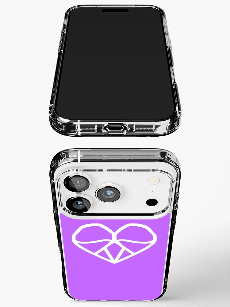 Thumbnail 3 of 5, iPhone Case, RayRayViolet Logo (White) designed and sold by RayRayViolet.