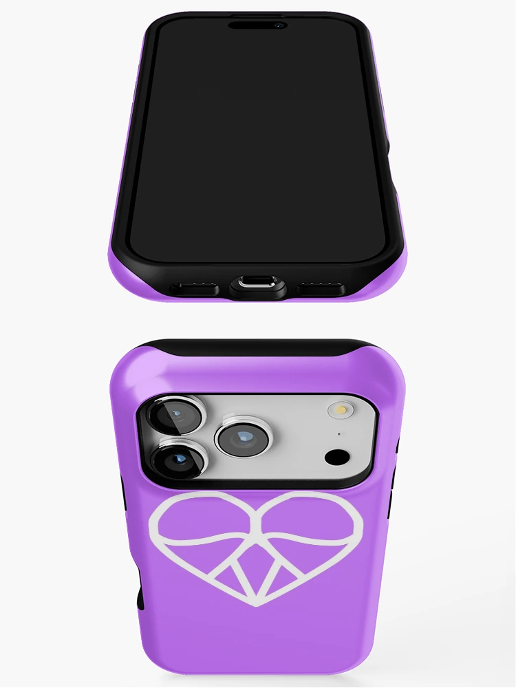 Thumbnail 3 of 4, iPhone Case, RayRayViolet Logo (White) designed and sold by RayRayViolet.