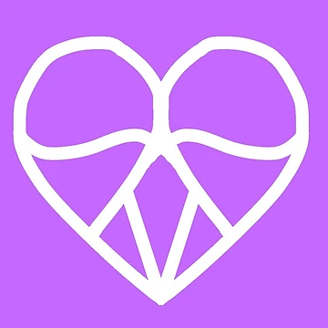 Artwork thumbnail, RayRayViolet Logo (White) by RayRayViolet
