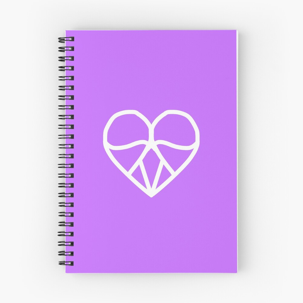 Aperçu de l'œuvre Cahier à spirale créée et vendue par RayRayViolet.