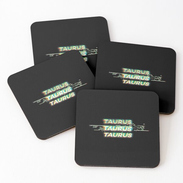 Item preview, Futuristic Taurus Glitch Effect Zodiac Sign Text designed and sold by Cefani Musk.