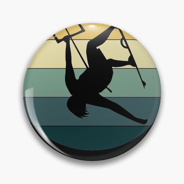 Item preview, Kitesurfer retro motif designed and sold by PlatonisDesign.