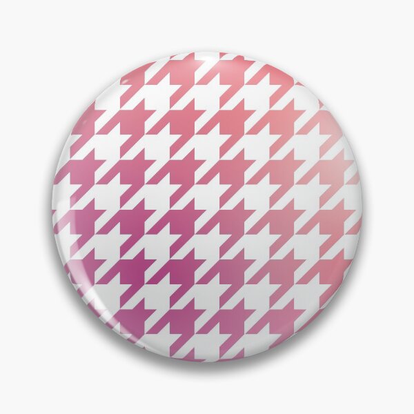 Item preview, Houndstooth Pattern Pretty in Pink Gradient designed and sold by murialbezanson.