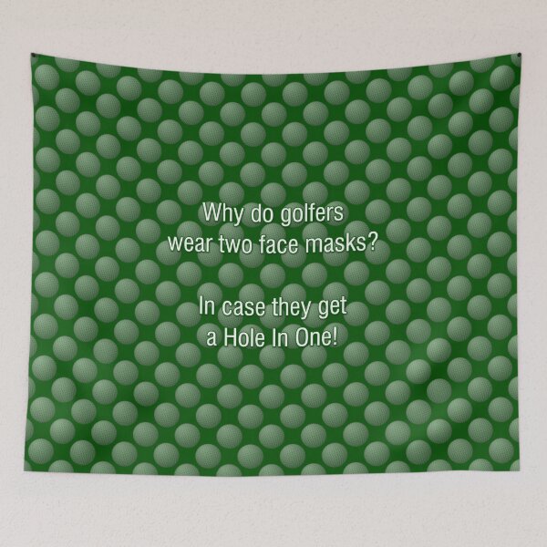 Item preview, Why do golfers wear two face masks? Joke designed and sold by harrizon.