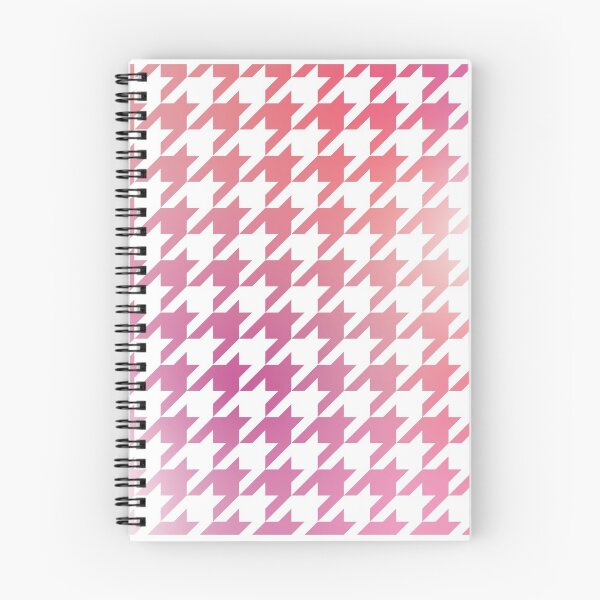 Item preview, Houndstooth Pattern Pretty in Pink Gradient designed and sold by murialbezanson.