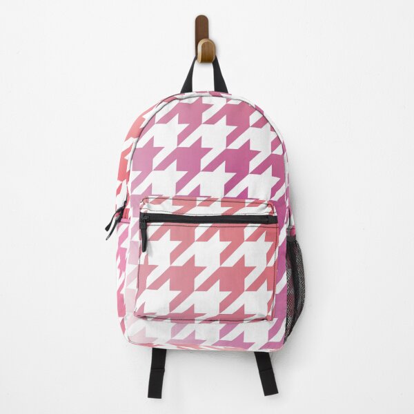 Item preview, Houndstooth Pattern Pretty in Pink Gradient designed and sold by murialbezanson.