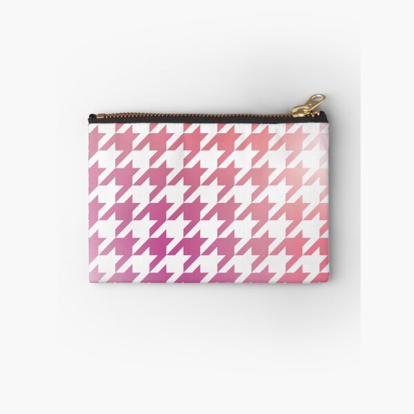 Item preview, Houndstooth Pattern Pretty in Pink Gradient designed and sold by murialbezanson.