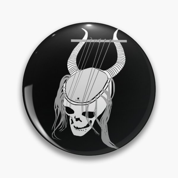 Item preview, Lyre Skull designed and sold by Black Star.