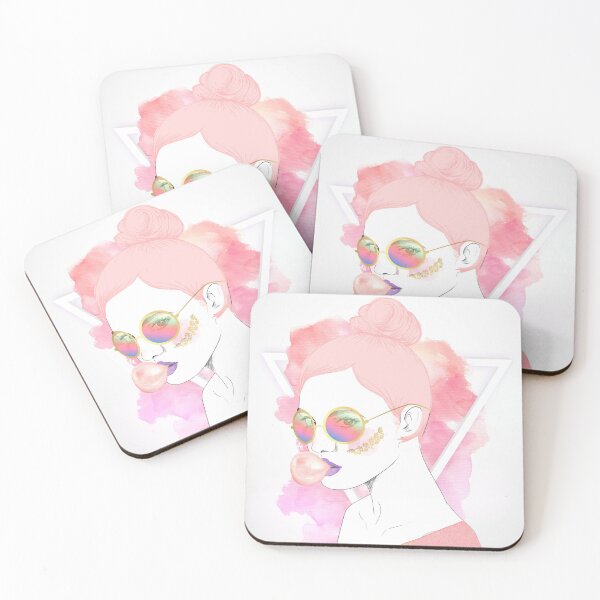 Item preview, Girl Power in pretty pink designed and sold by Monskyart.