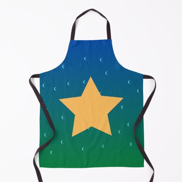 Item preview, Golden Star with Tiny Crescent Moons designed and sold by ShaunSandhu.