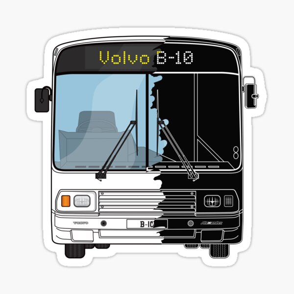 Item preview, Alexander PS Bus Blueprint crossover Illustration designed and sold by BFXIII.
