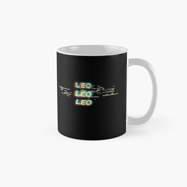 Item preview, Futuristic Leo Glitch Effect Zodiac Sign Text designed and sold by Cefani Musk.