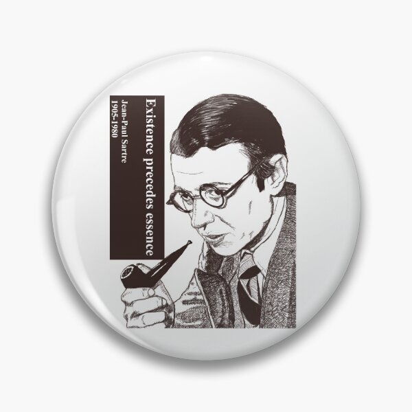 Item preview, Jean-Paul Sartre (English)  designed and sold by Mocha-Marmalade.