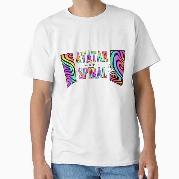 Vista previa del artículo con la obra «Avatar de la espiral», diseñado y vendido por rollingtape.