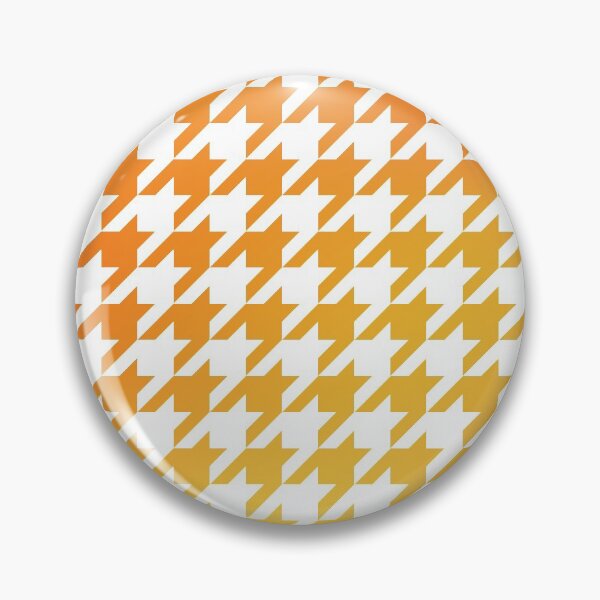 Item preview,  Houndstooth Pattern Yellow and Orange Golden Gradient designed and sold by murialbezanson.