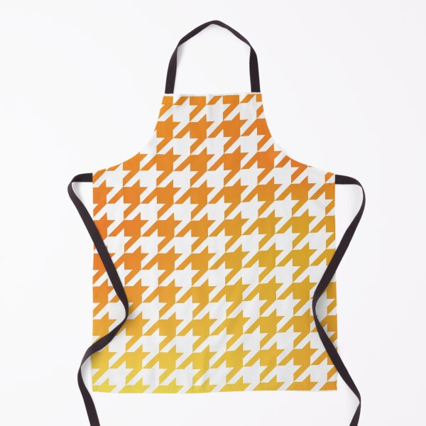 Item preview,  Houndstooth Pattern Yellow and Orange Golden Gradient designed and sold by murialbezanson.