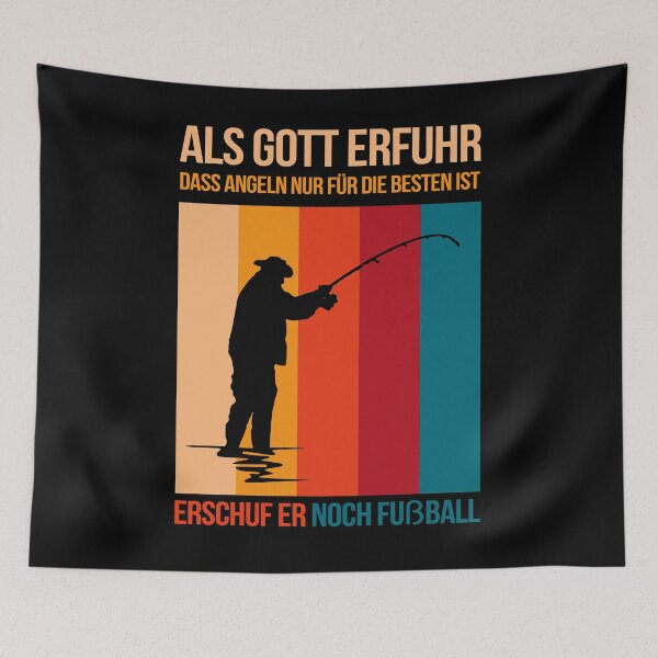 Item preview, When God Learned The Fishing Gift For Sport Fishermen designed and sold by PlatonisDesign.