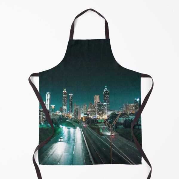 Item preview, Atlanta skyline at night designed and sold by franckreporter.