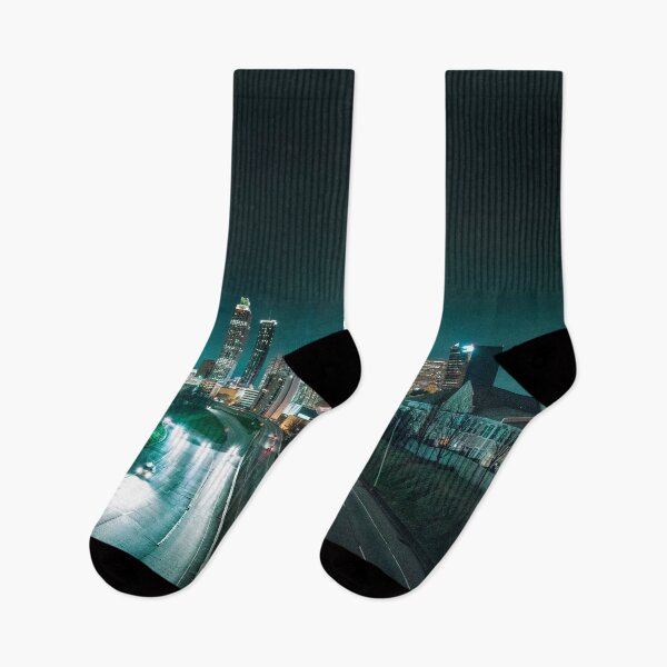 Item preview, Atlanta skyline at night designed and sold by franckreporter.