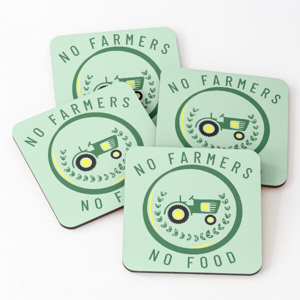 Item preview, No Farmers No Food designed and sold by MandWthings.