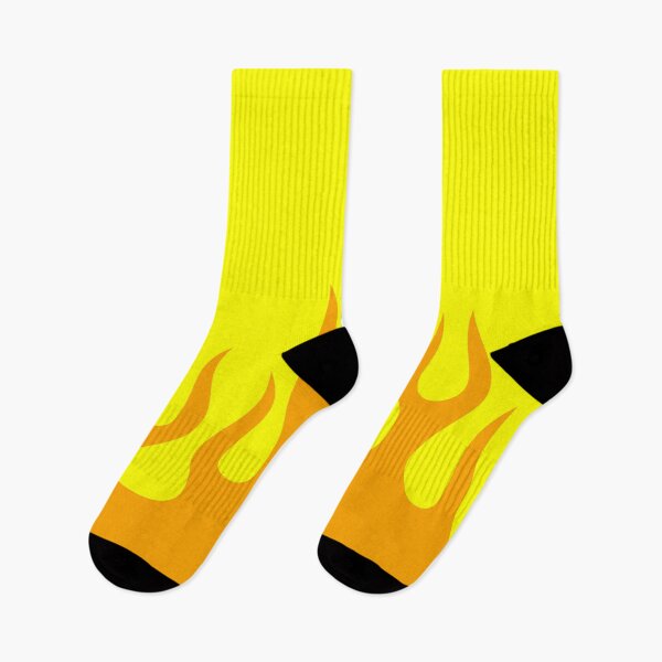 Item preview, Orange Flames on Yellow Background designed and sold by Troy Krieger.