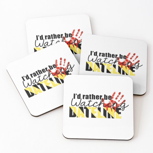 Item preview, I'd rather be watching dateline designed and sold by huttoncreative.