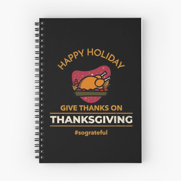 Item preview, Happy Holiday Give Thanks Thanksgiving  Grateful designed and sold by RGVDesigns.