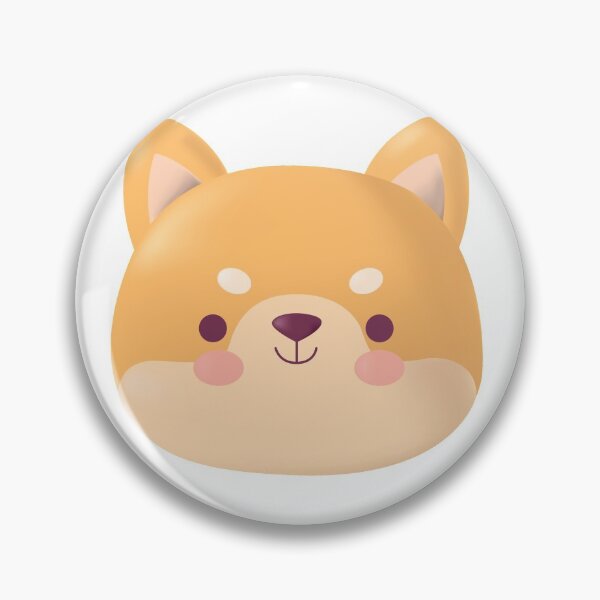 Item preview, Shiba Akita Inu head sticker for dog lovers designed and sold by Daimonxart.