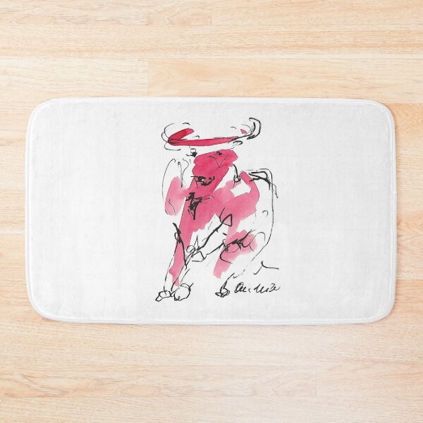 Item preview, Bull in red designed and sold by Nicole Leidenfrost.